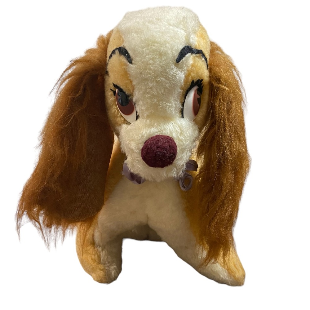 Walt Disney Productions Vintage Stuffed Lady of Lady and the Tramp
